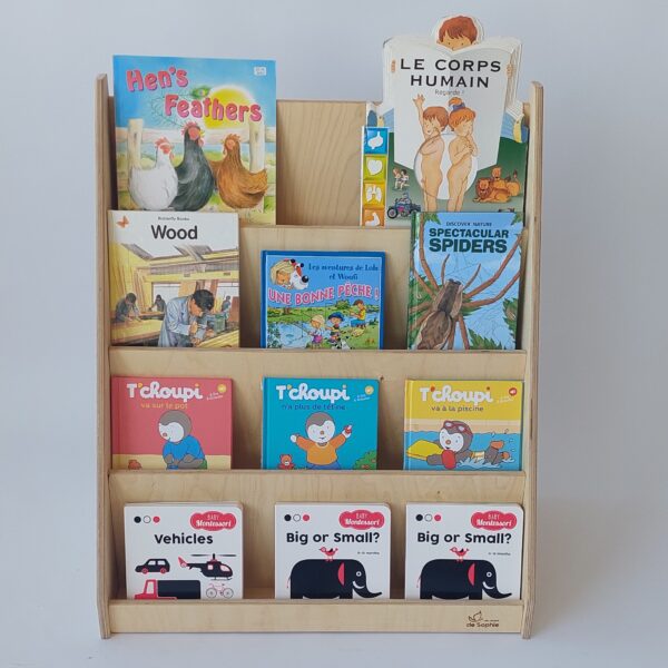 Forward Facing Bookshelf