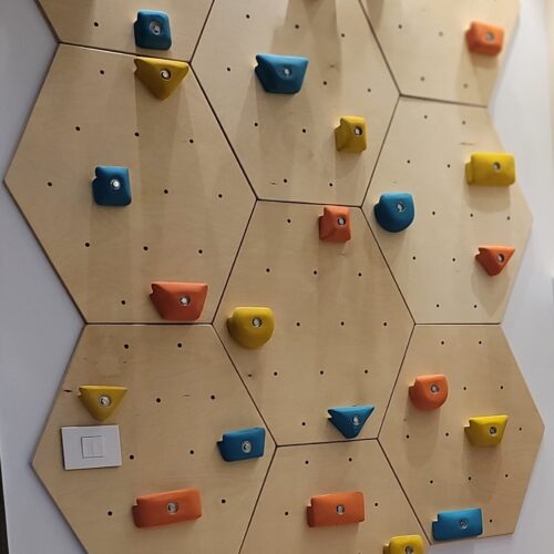 Hexagon Climbing Wall
