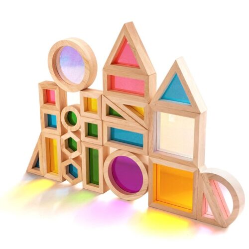 Montessori Light And shadows building blocks