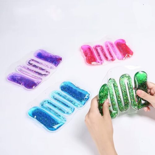 Montessori Flowing liquid sensory squeeze toy