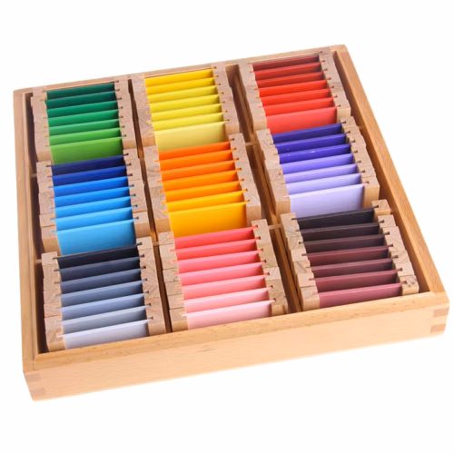 Montessori Sensorial Color Tablet Box